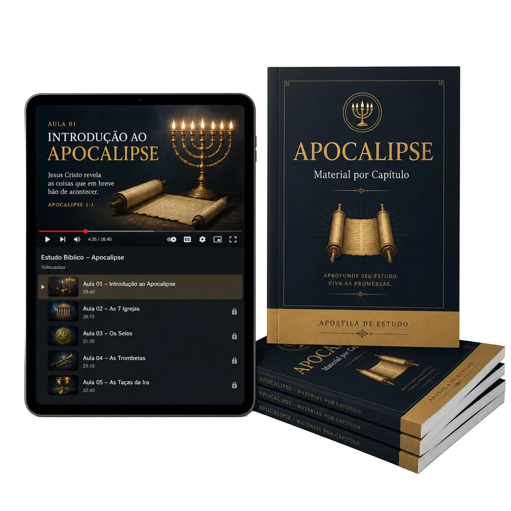 Apocalipse Completo: aulas e apostilas para estudo capítulo a capítulo